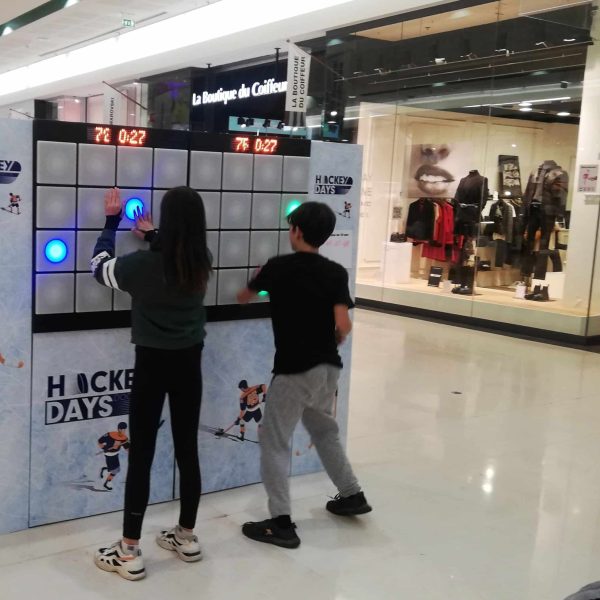 Howthorne Events - Les Murs Event's - Mur interactif - Animation commerciale ludique galerie marchande centre commercial - activation de marque - animation opération promotionnelle