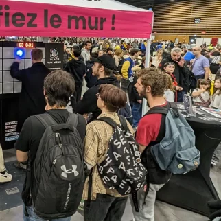 Howthorne Events - Mur interactif - animation salons professionnels - animation Evenement Corporate Externe - attirer le public sur son événement d'entreprise - animation salon recrutement - améliorer le rendement de son événement